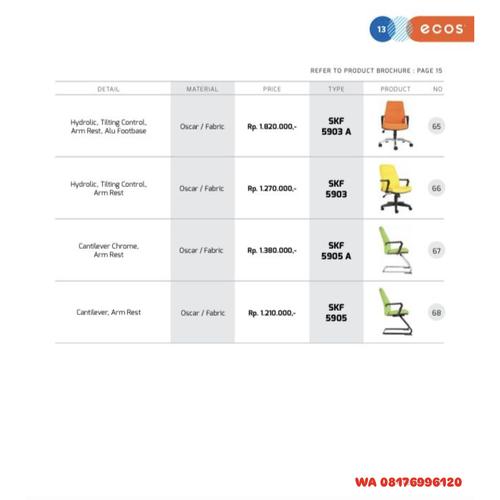 Kursi Kantor Chairman Ecos SKF 5903 A SKF 5903 SKF 5905