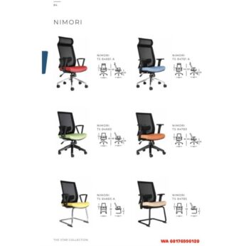 Kursi Kantor Chairman NIMORI TS 04601 A 04603 04605 A 04701 A 04703 04705