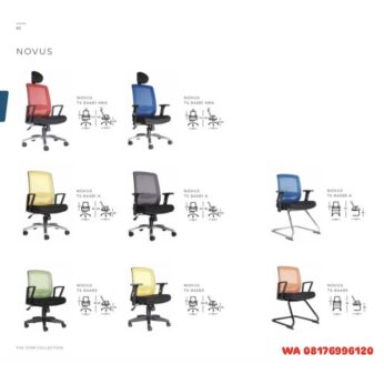 Kursi Kantor Chairman NOVUS TS 04401 HRA 04401 A 04403 04501 HRA 04501 A 04503 04505 A 04405