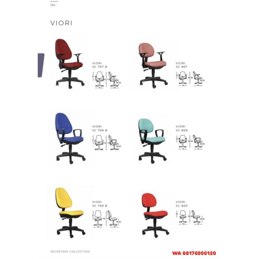 Kursi Kantor Chairman VIORI SC 707 B 708 B 709 B 807 808 809