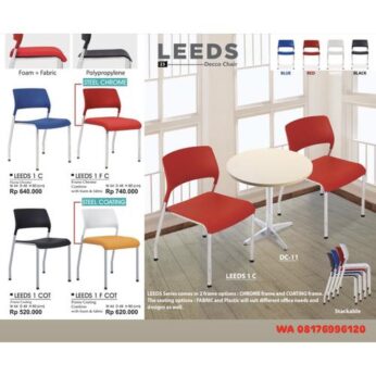 Kursi Kantor Donati Decco LEEDS 1 C LEEDS 1 F C LEEDS 1 COT LEEDS 1 F COT