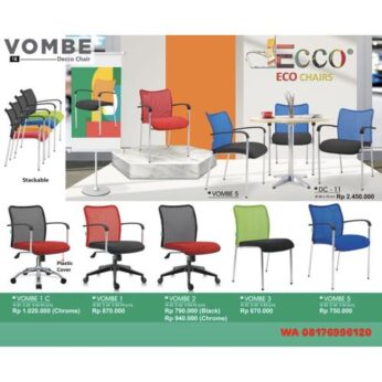 Kursi Kantor Donati Decco VOMBE 1 C VOMBE 1 VOMBE 2 VOMBE 3 VOMBE 5