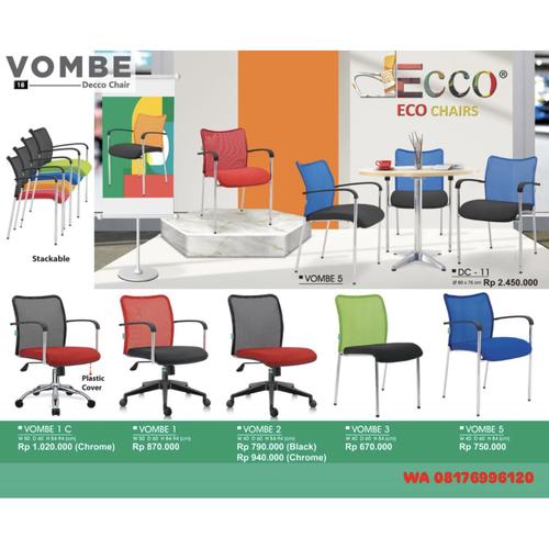 Kursi Kantor Donati Decco VOMBE 1 C VOMBE 1 VOMBE 2 VOMBE 3 VOMBE 5
