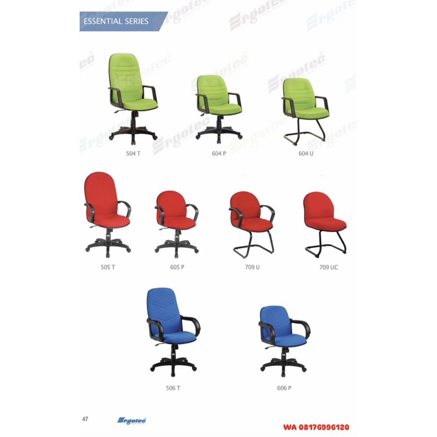 Kursi Kantor Ergotec 504 T 604 P 604 U 505 T 605 P 709 U 709 UC 506 T 606 P