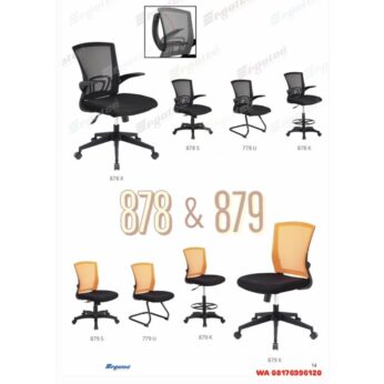 Kursi Kantor Ergotec 878 X 878 S 778 U 878 K 879 S 779 U 879 K 879 X