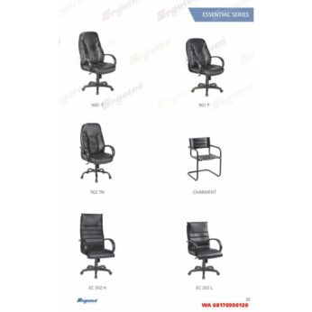 Kursi Kantor Ergotec 900 T 901 P 902 TN CHARMENT EC 302 H EC 202 L