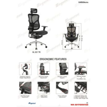 Kursi Kantor Ergotec GL 921 TR