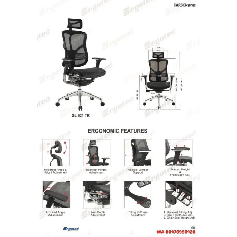 Kursi Kantor Ergotec GL 921 TR