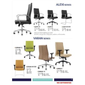 Kursi Kantor Ichiko ALEXI I S II III VCR & VARAN I I S I C III VCR