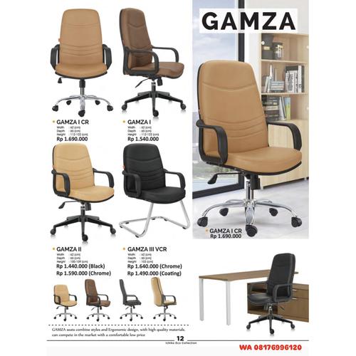 Kursi Kantor Ichiko Eco GAMZA I CR GAMZA I GAMZA Il GAMZA III VCR