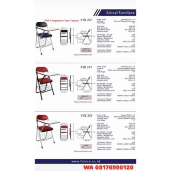 Kursi Sekolah Futura FTR 757 FRAMECH FTR 777 FRAMEPC FTR 727