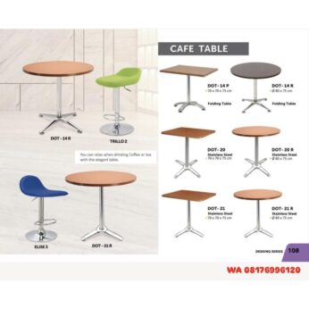 Meja Cafe Kantor Donati DOT- 14 20 21 P R
