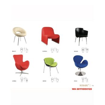 Sofa Kantor Subaru BRAUN CASFELLI DENZEL LATRELL RETRO SWAN