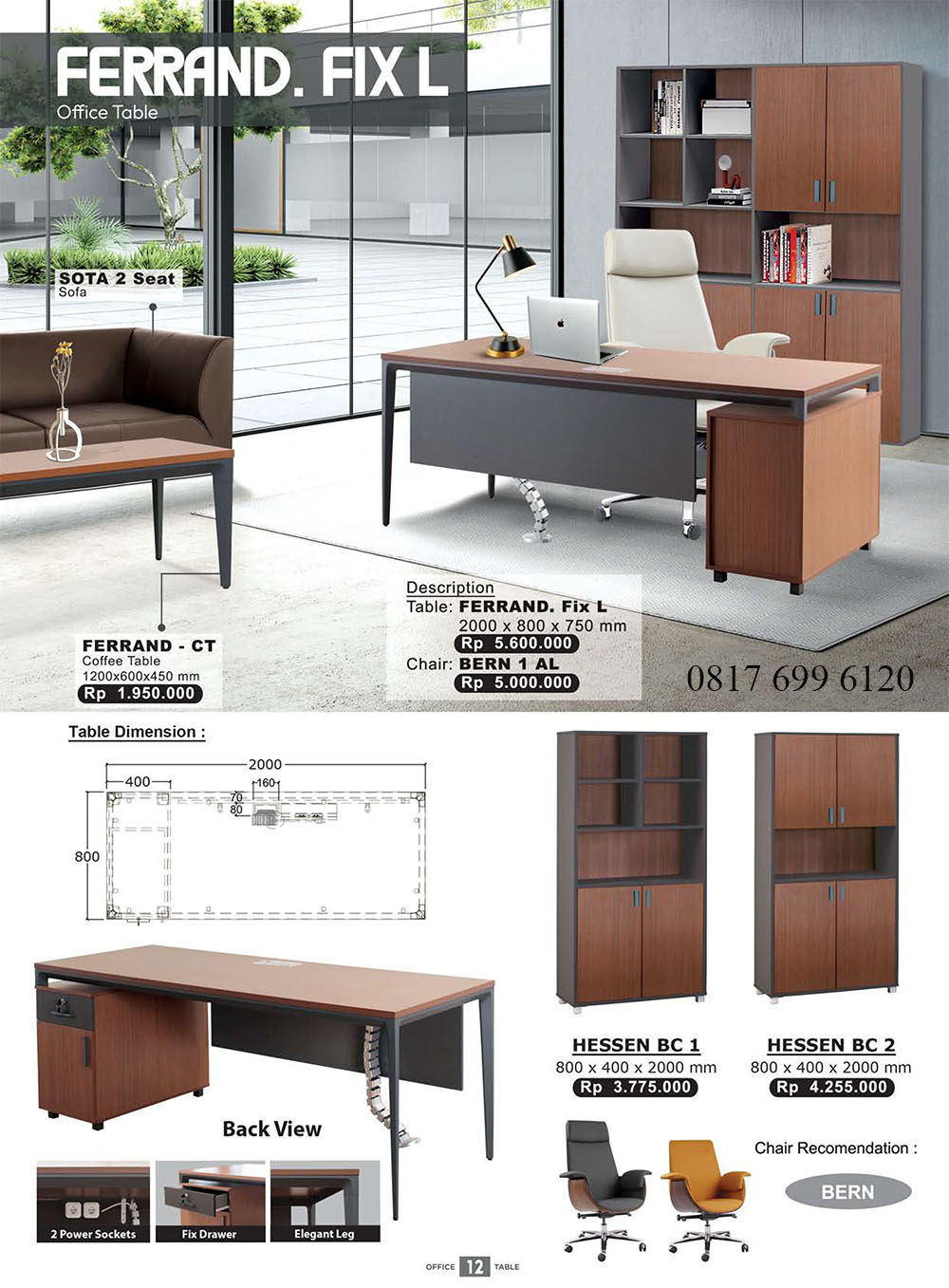 Office Equipment Donati Ultimate Ferrand.Fix L