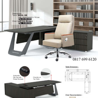 Meja Kursi Direktur Donati Ultimate Rexa.DR