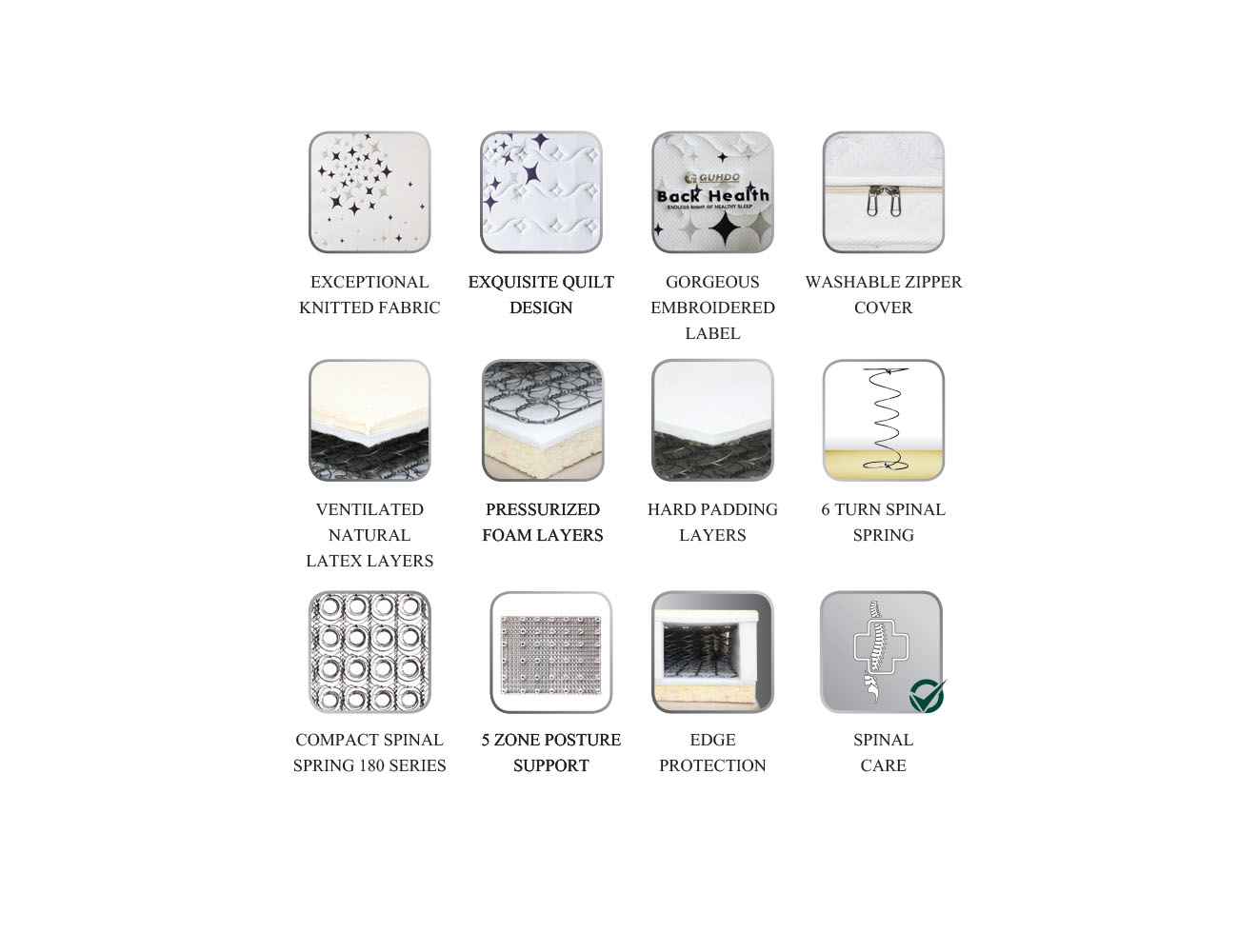 Springbed Guhdo Back Health Venetian Style - Venetian - Image 2