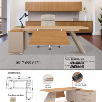 Meja Kursi Manager Donati Ultimate Tanzha.MG