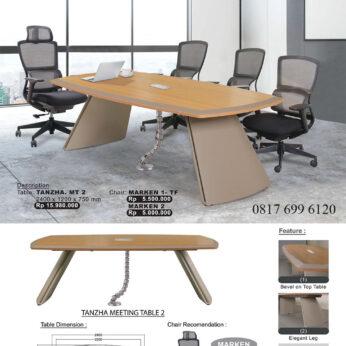 Meja Kursi Meeting Donati Ultimate Tanzha.MT2